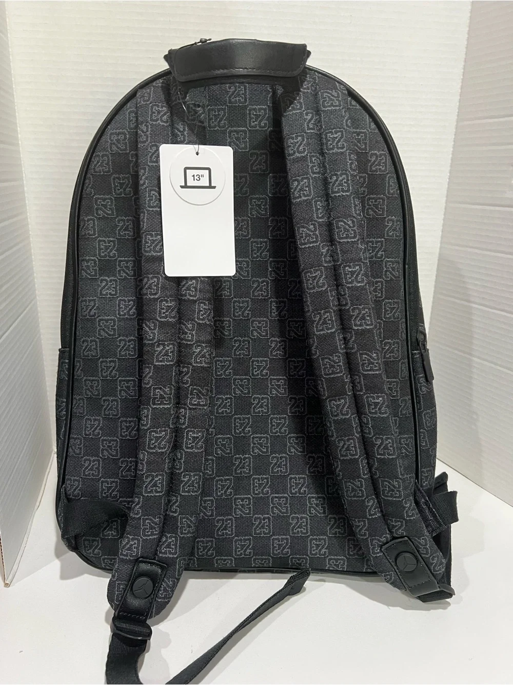 Air Jordan Monogram Backpack in Black/Patches Hard to Find! NEW!